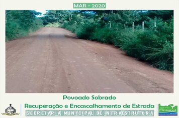 Foto - OBRAS EM VÁRIOS POVOADOS DO MUNICÍPIO